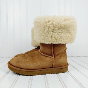 UGG Australia Chestnut Classic Casual Leather Winter Boots C455